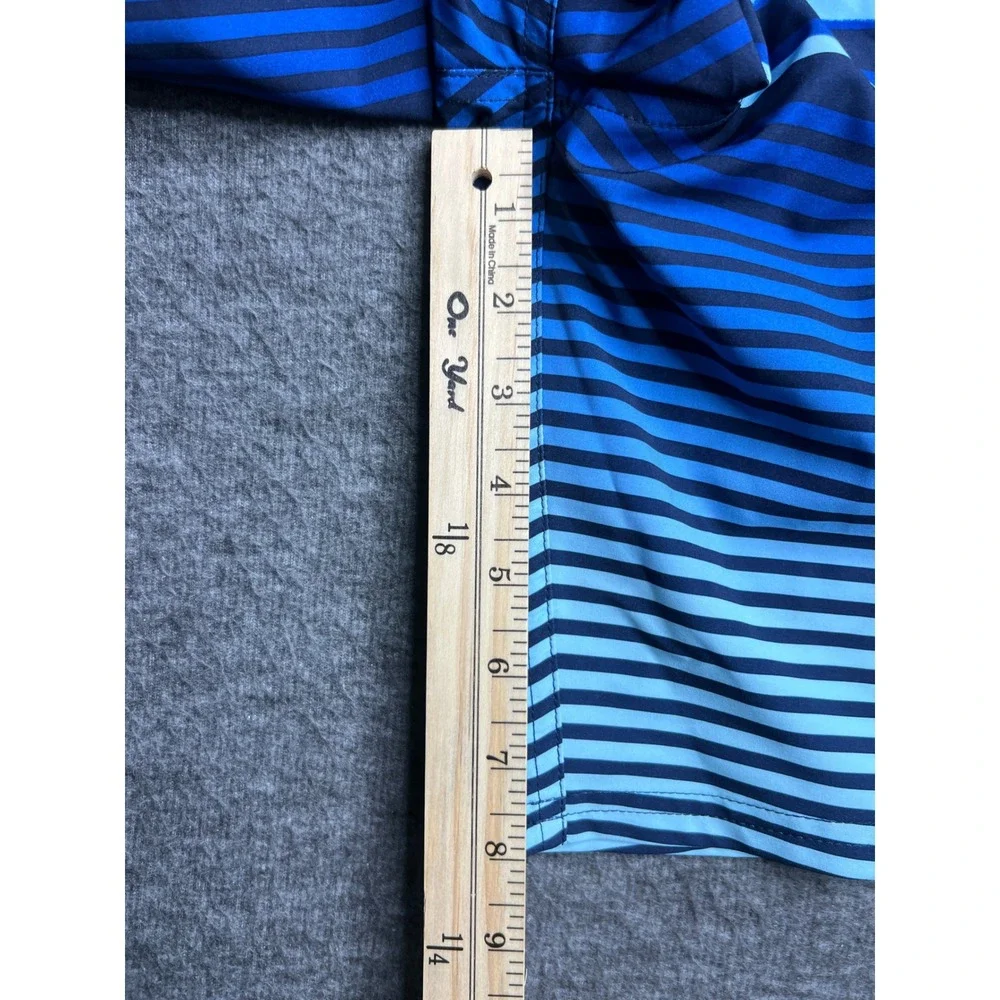 Nike Mens Swim Volley Shorts Blue Ombre Striped Trunks NESSD545-440 Small NWT